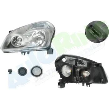 Přední světlomet Hlavní světlomet NISSAN Qashqai (J10) 2007-03.10 LP.0000.0586.29-58629 - DOPRAVA ZDARMA