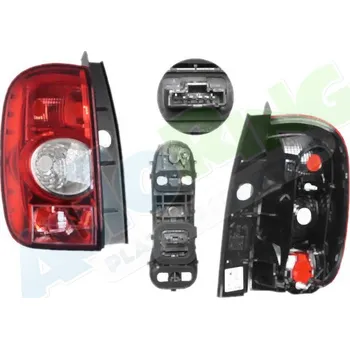 Zadní světlomet Zadní světlo DACIA Duster od 2010 LA.0000.8475.30-5537 - DOPRAVA ZDARMA