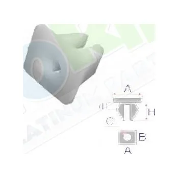 Auto-moto Úchyt MAZDA 5 (CR19) 03.05-04.10 LA.0000.8565.95-96106 - DOPRAVA ZDARMA
