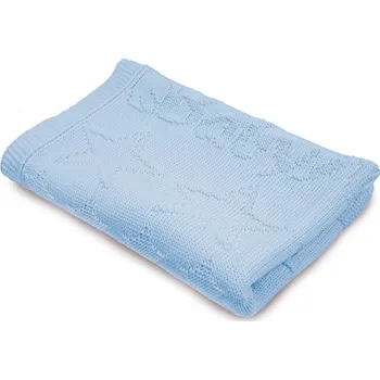 látková plena BabyMatex Dětská deka Baby Matex Medvídek modrá