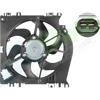 Ventilátor topení a klimatizace Ventilátor s krytem / úchytem - sahara NISSAN Micra (K12) 2003-10.10 LP.0000.2516.53-251816 - DOPRAVA ZDARMA