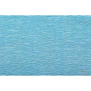 Krepový papír Krepový papír 180g role 50cm x 2,5m - blankytně modrý 556