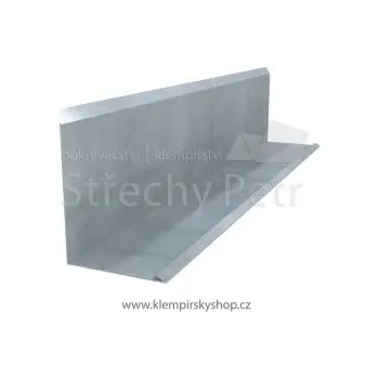 Střešní lemovaní Lemování ke zdi 200 mm TiZn