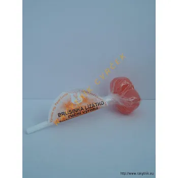 Cukrovinka Brusinka lízátko 10g