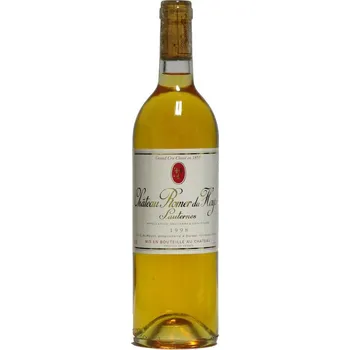 Víno Veyret Latour – Negociant Eleveur Veyret Latour Chateau Romer du Hayot Grand Cru 1998 0,75 L sladké francouzské bílé víno z Bordeaux Sauternes