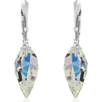 Náušnice Lafira stříbrné náušnice Twisted AB 1065