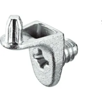 Nábytkové kování Podpěrka polic ze zinku se závitem A = 10 mm