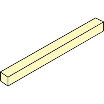 Okenní klika Ořech 7x7 mm pro kliku eurooken