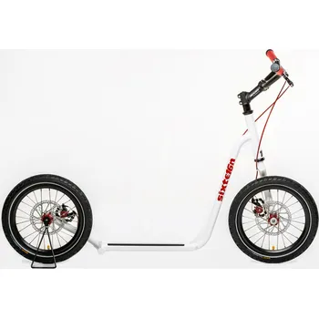 Koloběžka SIXTEEN 16 Bílá, koloběžka + BONUS Doprava zdarma