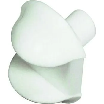 Nábytkové kování Podpěrka skleněných polic z plastu pro sklo 6 mm