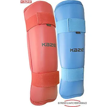 Chránič holeně pro bojový sport CHRÁNIČ HOLENÍ KAZE KARATE MODRÁ Barva: Modrá, Velikost: L