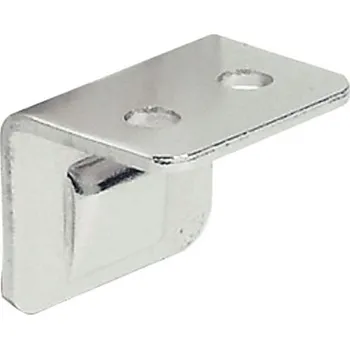 Vyhnutý protiplech pro zástrč poniklovaný