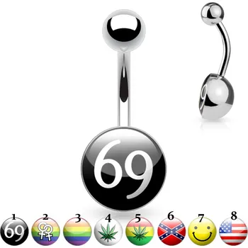 Piercing Piercing do pupíku NS39