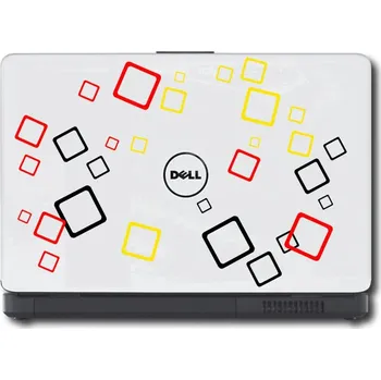 Samolepka na notebook Kostky modern