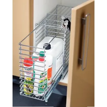 Výsuv drátěný na čistící prostředky uzamykatelný