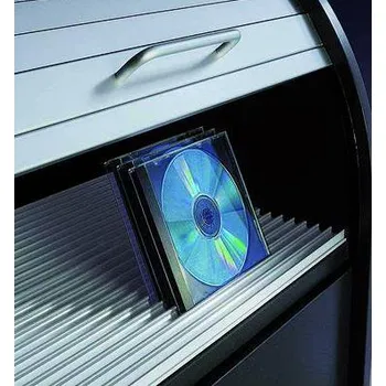 Nábytkové kování Držák CD/DVD - plošný archív lišta 3m pro DVD