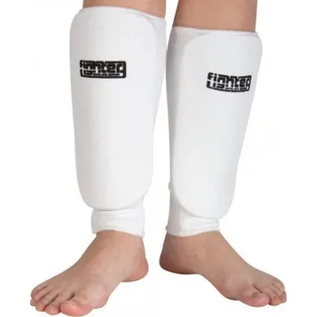 Sportovní chránič CHRÁNIČ HOLENÍ FIGHTER ELASTICKÉ Barva: Bílá, Velikost: XL