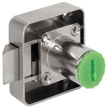 Nábytkový zámek se střelkou levý