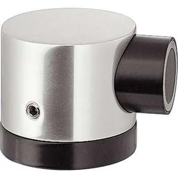 Magnetický stavěč KWS 1015 na dveře do 60kg stříbřitě eloxovaný hliník