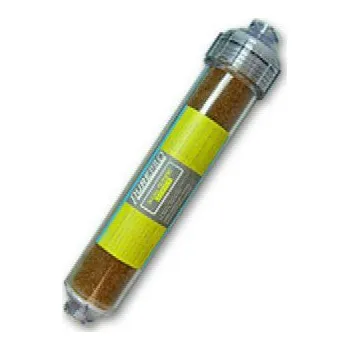 Filtrace vody In-line znovu plnitelný DI filtr, 10" x 2", k iontoměniči