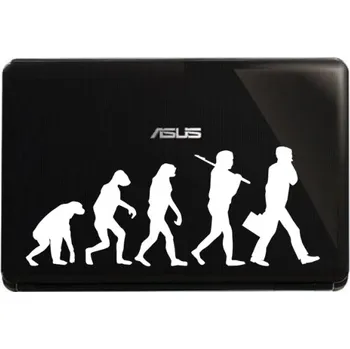 Samolepka na notebook Vývoj člověka (dekorace do bytu)