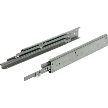 Nábytkové kování Nerezový plnovýsuv, nosnost 68kg, délka 500mm