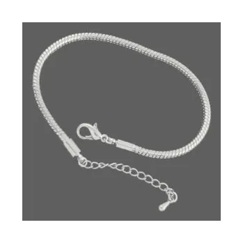 Náramek Náramek na korálky s velkou dírkou 21-27cm