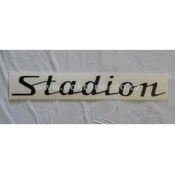 Samolepicí dekorace na vozidlo Nálepka - černá Stadion,Jawetta