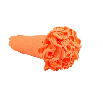 Krepový papír Krepový kornout 25cm x 2,5m 576-SV. ORANŽOVÁ