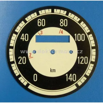 Náhon tachometru Ciferník tachometru 140 km JAWA kývačka