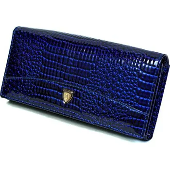 Peněženka Dámská kožená peněženka v krabičce Cossroll E18-5242 BLUE