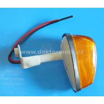 Směrový světlomet Blikač - přední, LEVÝ JAWA Bizon