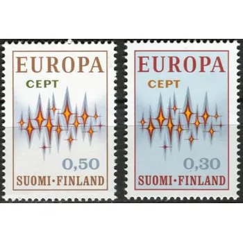 Poštovní známka Posti Finland (1972) MiNr. 700 - 701 ** - Finsko - Europa