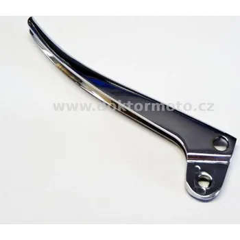 Páčka řídítek - levá, plechová, chrom JAWA,ČZ