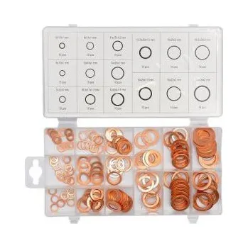 podložka podložka měděná těsnící ,Podložky měděné, těsnící podložky v sadě, Sad