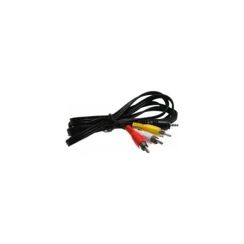 Audio kabel Kabel 3x cinch - 3,5 mm jack, 1,5 m