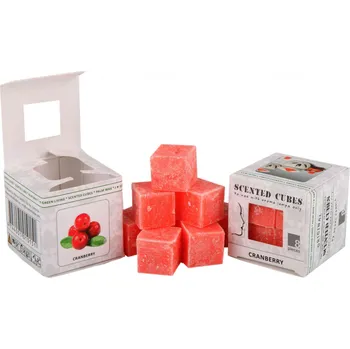 Vonný vosk do aromalamp Scented cubes - cranberry