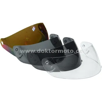 Plexi štít motopřilby řady FU1 - tmavý