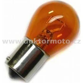 Autožárovka Žárovka 12V 21W BA15D - oranžová