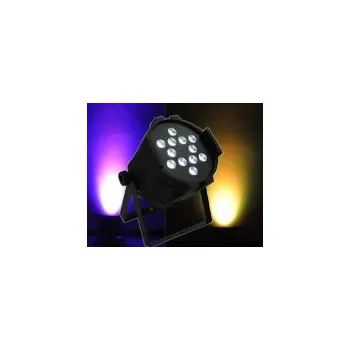 LED PAR reflektor 12x 10 W RGBW 4-in-1, DMX