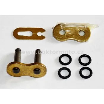 Řetěz na kolo spojka řetězu 530H - zlatá UNI