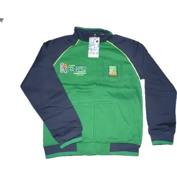 Chlapecká mikina Chlapecká mikina teplá zelená vel.152