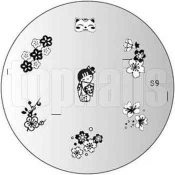 Přípravek na nehty image plate s9 KONAD