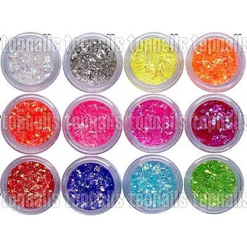 sada HOLOGRAFICKÁ FOLIE 12ks