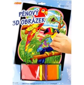 Diamantové malování Artlover 3D mozaikový obrázek pěnový obrázek - Kakadu