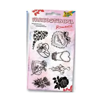 Dětské razítko Vario silikonová razítka s motivy Romantic - 30104