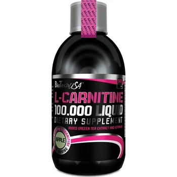 Spalovač tuku Biotech USA L-Carnitine Liquid 100000 500 ml