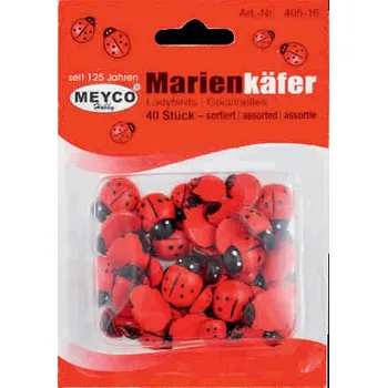 Meyco Dřevěné dekorační berušky 40ks