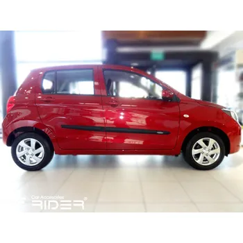 Lišta karosérie Boční lišty dveří Suzuki Celerio 2014- • Rider
