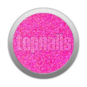 Umělé nehty topnails - barevný UV gel NEON GLITTER PINK 530 - 5g (color gel)